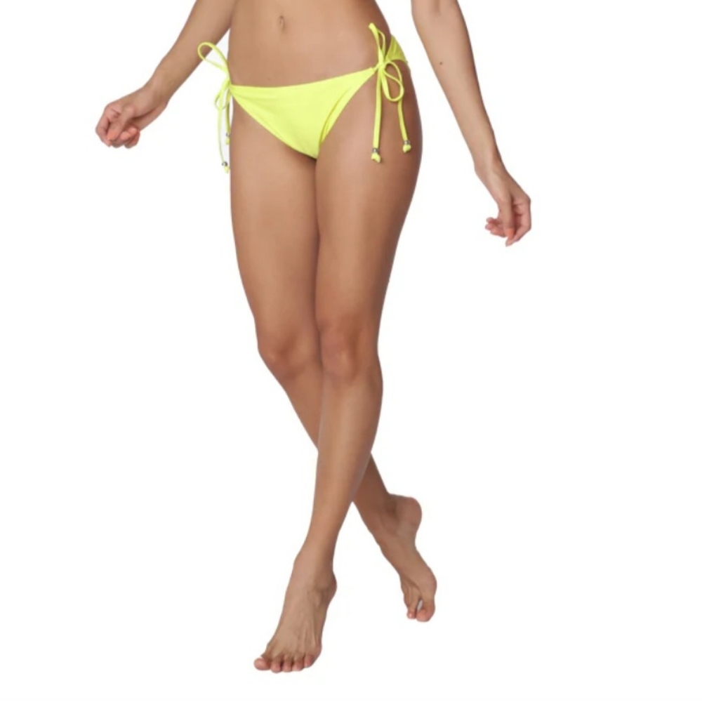 Ingear Womens Yellow Bikini Bottom Sz L